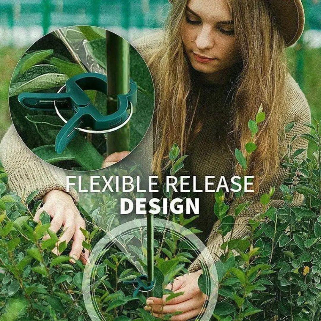 20 Wiederverwendbare Pflanzclips